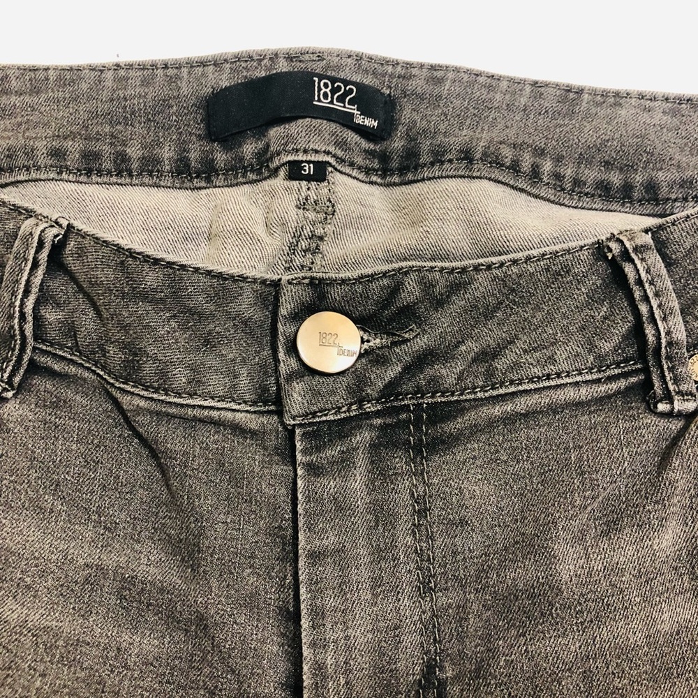 Stitch Fix 1822 Grey Mid Rise Skinny Jeans